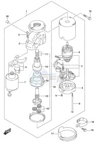 DF 140A drawing Starting Motor