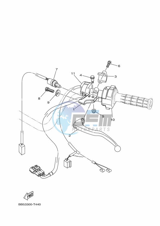 HANDLE SWITCH & LEVER