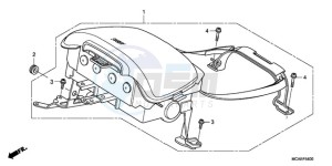 GL1800A BR - (BR) drawing AIRBAG MODULE