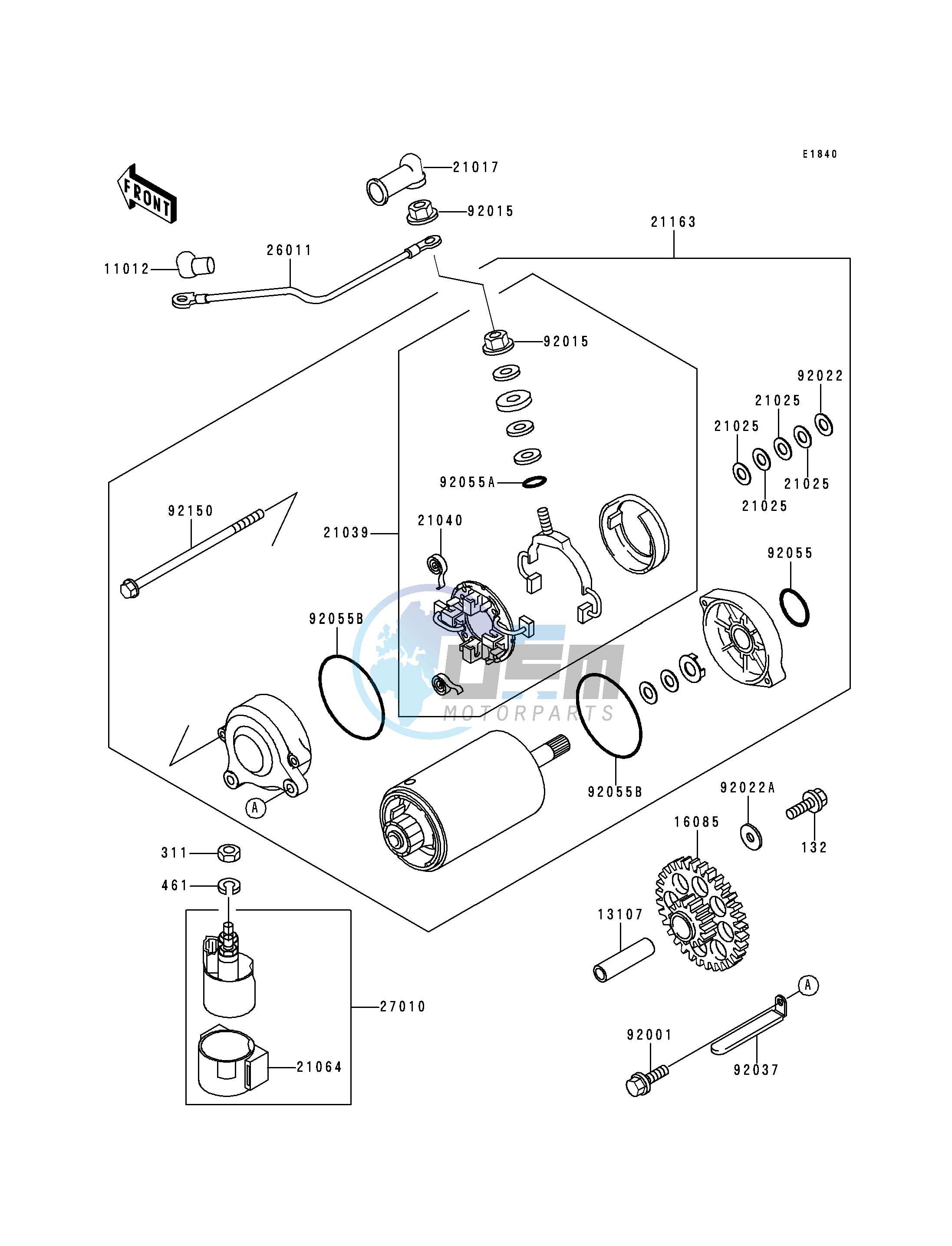 STARTER MOTOR