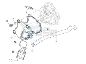 X7 125 ie Euro 3 drawing Cylinder head cover