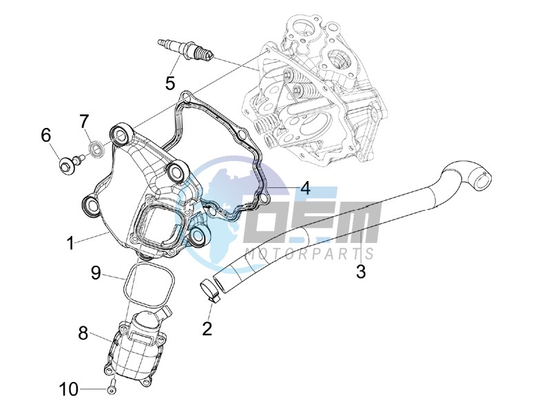 Cylinder head cover