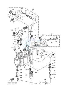 LF250TXR drawing FUEL-PUMP-2