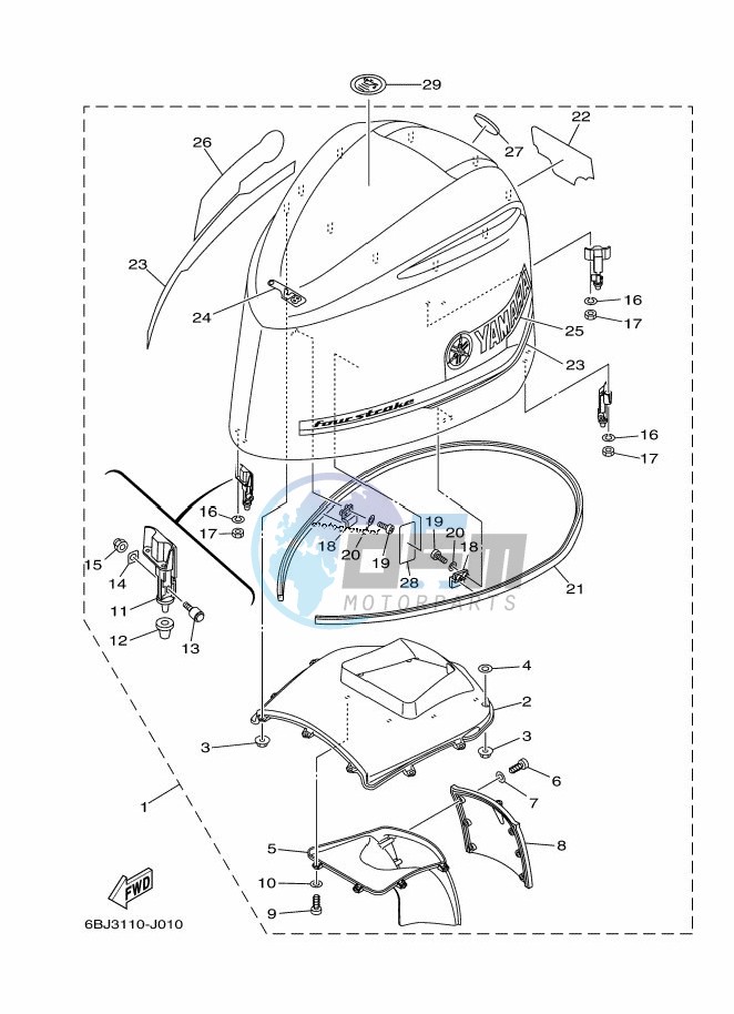 FAIRING-UPPER