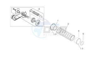 Leonardo 125-150 drawing Pulley assy. driven II