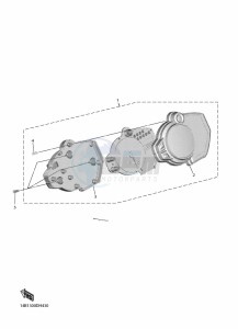 YZF600W YZF-R6 (BN6U) drawing METER