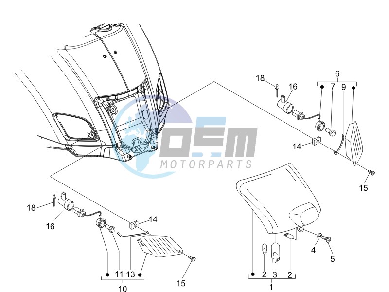 Tail light - Turn signal lamps