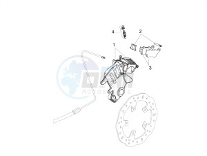 DORSODURO 900 E4 ABS (NAFTA) drawing Rear brake caliper