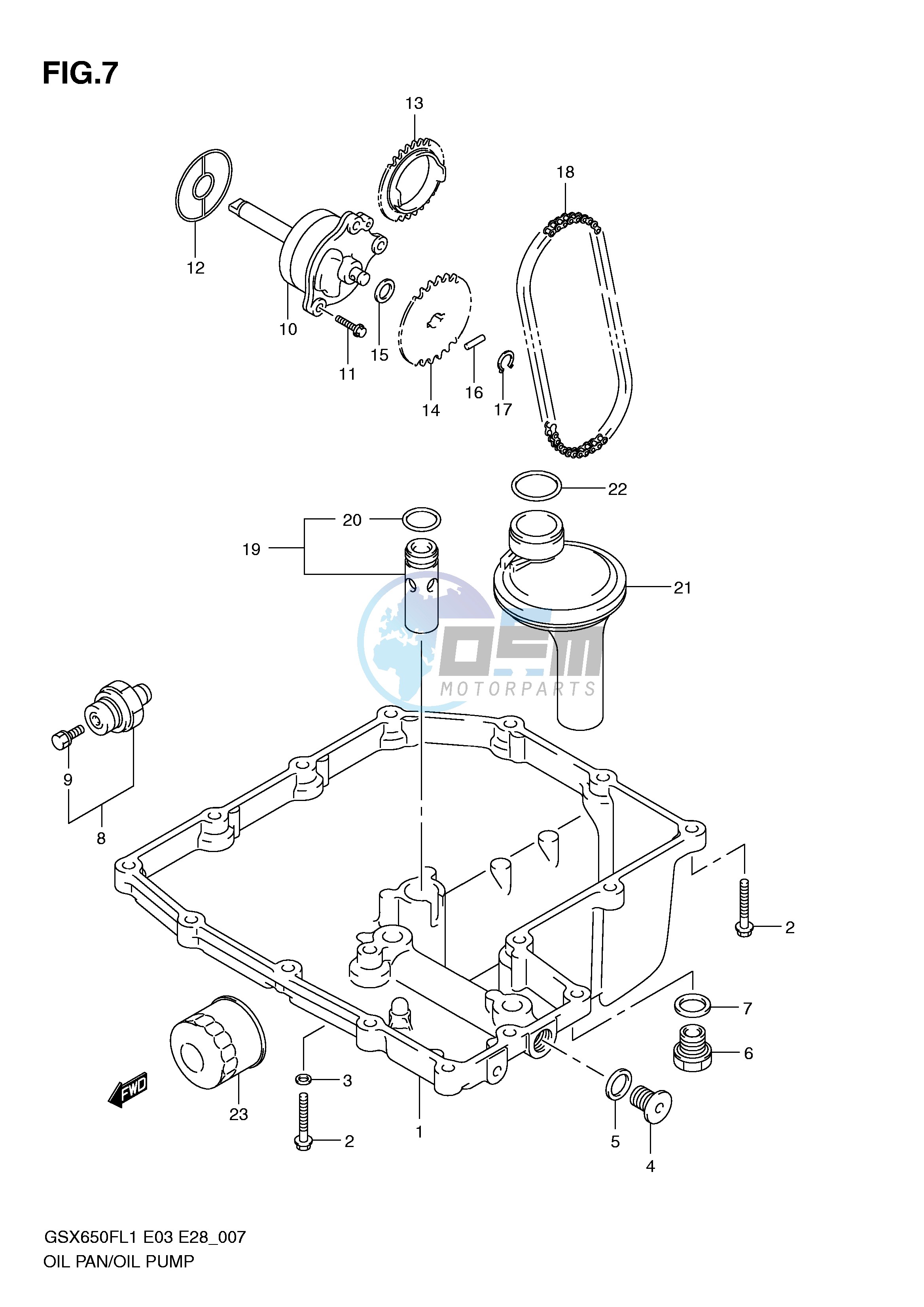 OIL PAN - OIL PUMP