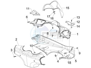 Beverly 125 drawing Anti-percolation system