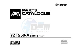 YZF250-A (B1X5) drawing Infopage-1