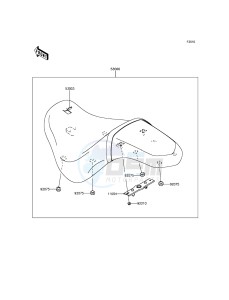 VULCAN 900 CUSTOM VN900CDF GB XX (EU ME A(FRICA) drawing Seat