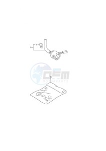 DF 9.9B drawing Remote Cable Electric Starter