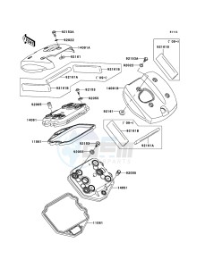 VN900_CLASSIC VN900B6F GB XX (EU ME A(FRICA) drawing Cylinder Head Cover