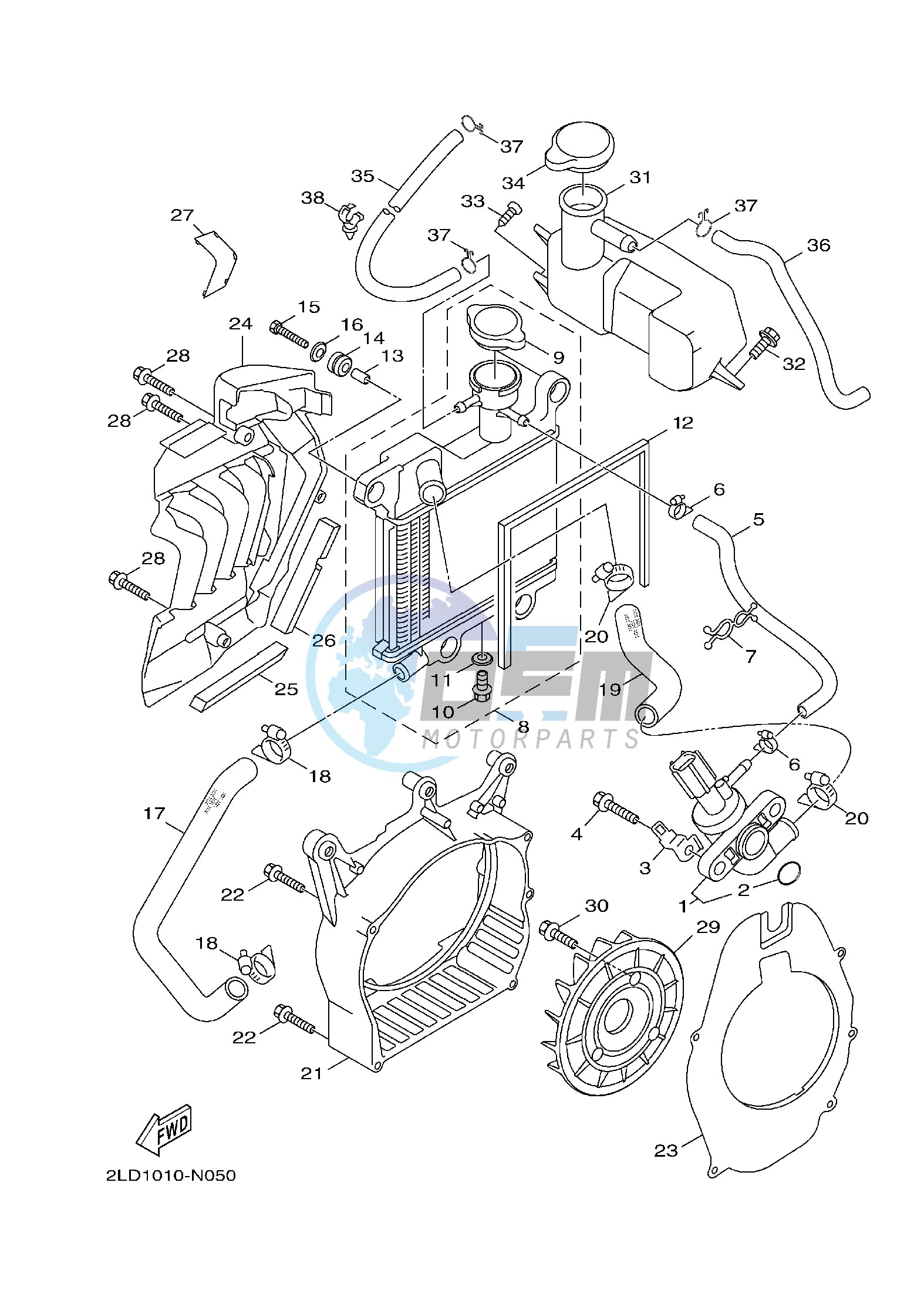 RADIATOR & HOSE