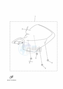 YFM700FWB YFM70KDHK (B6K6) drawing SEAT