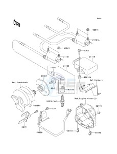 ZR 750 H [ZR-7S] (H1-H5 H5 CAN ONLY) drawing IGNITION SYSTEM