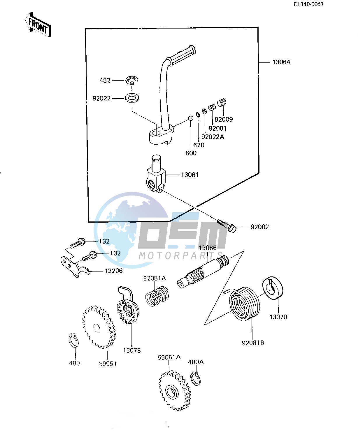 KICKSTARTER MECHANISM