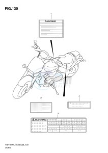 VZR1800 (E3) INTRUDER drawing LABEL (VZR1800ZL1 E3)