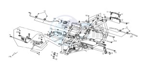 QUAD LANDER 300S drawing FRAME