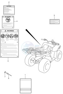 LT-F250 (E3-E28) drawing LABEL (MODEL K4 K5 K6)