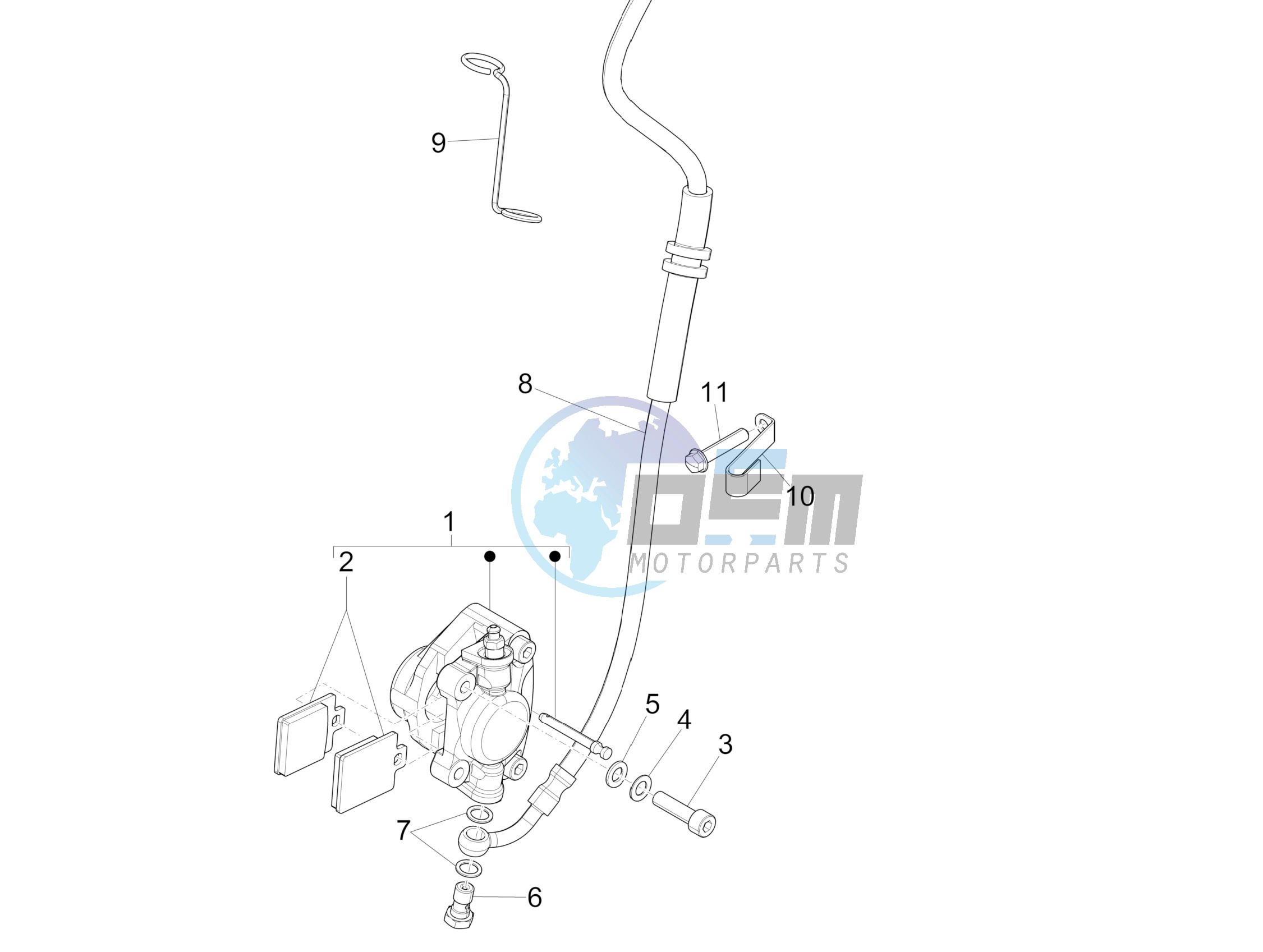 Brakes hose  - Calipers