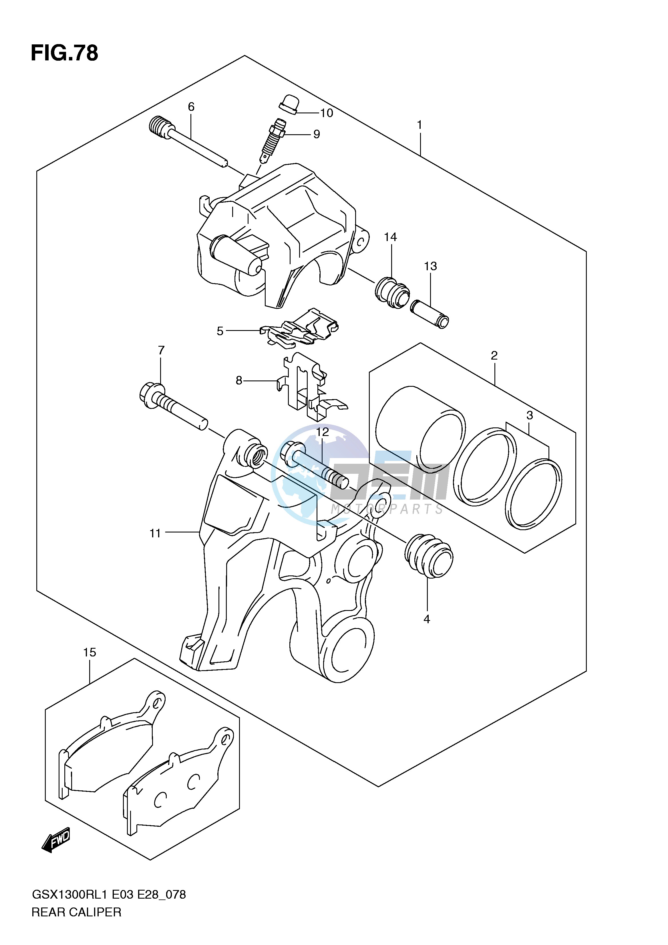 REAR CALIPER