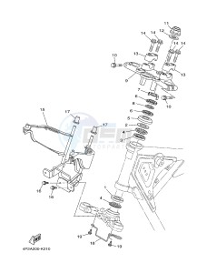 FZ8-S FZ8 FAZER 800 (4P2K 4P2L 4P2M) drawing STEERING 2