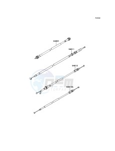 NINJA 250R EX250KCF GB XX (EU ME A(FRICA) drawing Cables