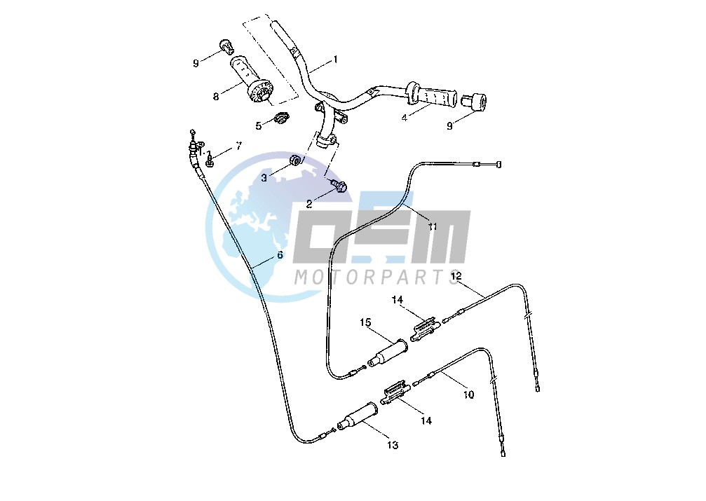 STEERING HANDLE -CABLE