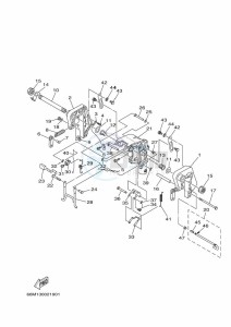 F15AML drawing FRONT-FAIRING-BRACKET