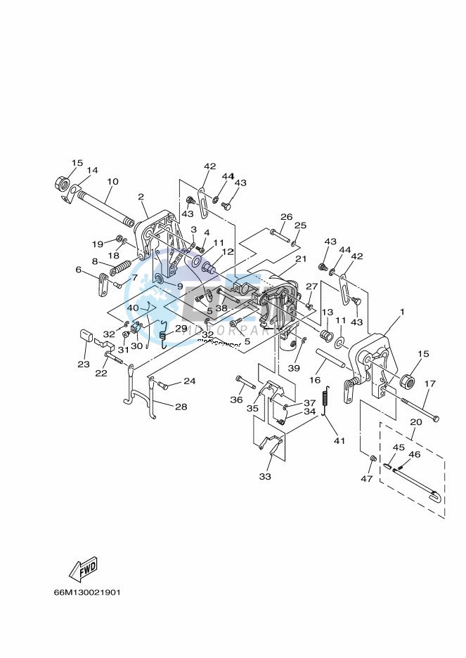 FRONT-FAIRING-BRACKET