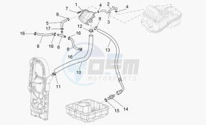 Norge 1200 IE 1200 IE drawing Blow-by system