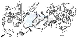 FES1259 France - (F / CMF 2F) drawing WIRE HARNESS