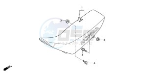 CRF230F drawing SEAT