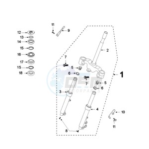 VCLIC BAEV drawing FRONT FORK / STEERINGHEAD