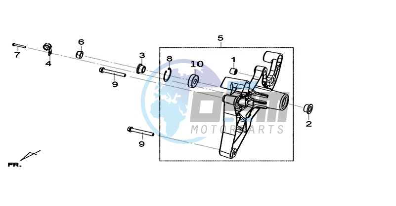 RR. FORK ASSY