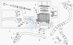 Griso V 850 IE IE drawing Front master cilinder