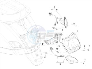 GTV 300HPE SEI GIORNI IE E4 ABS (EMEA) drawing Rear headlamps - Turn signal lamps