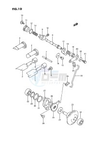 RM80 (E3) drawing EXHAUST VALVE (MODEL K L M N P R S)