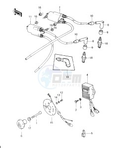 KZ 750 H [LTD] (H1) [LTD] drawing IGNITION -- 80 H1- -