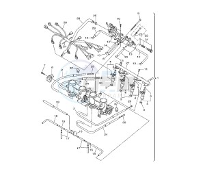 XJ6-S DIVERSION 600 drawing INTAKE 2