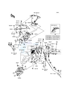 Z900 ABS ZR900BHF XX (EU ME A(FRICA) drawing Shroud