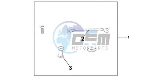 TANK BAG ATT KIT