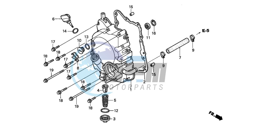 RIGHT CRANKCASE COVER