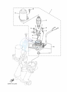 F150AETL drawing TILT-SYSTEM-2