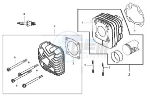 DD50 FIX E2 drawing CYLINDER / CYLINDER HEAD