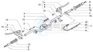 Granturismo 200 L U.S.A. drawing Handlebars