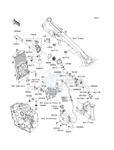 VN 900 C [VULCAN 900 CUSTOM] (7F-9FA) C9FA drawing WATER PIPE