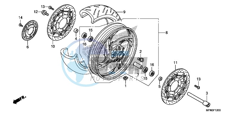 FRONT WHEEL